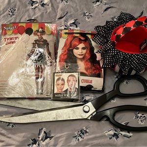 Halloween twisted clown costume